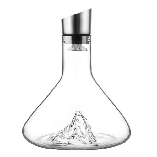 Red Wine Decanter, Red Wine, Decanter with Built-in Ventilation, 1200ml Filter