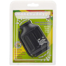 Smokebuddy Smokebuddy Jr musta henkilökohtainen ilmansuodatin