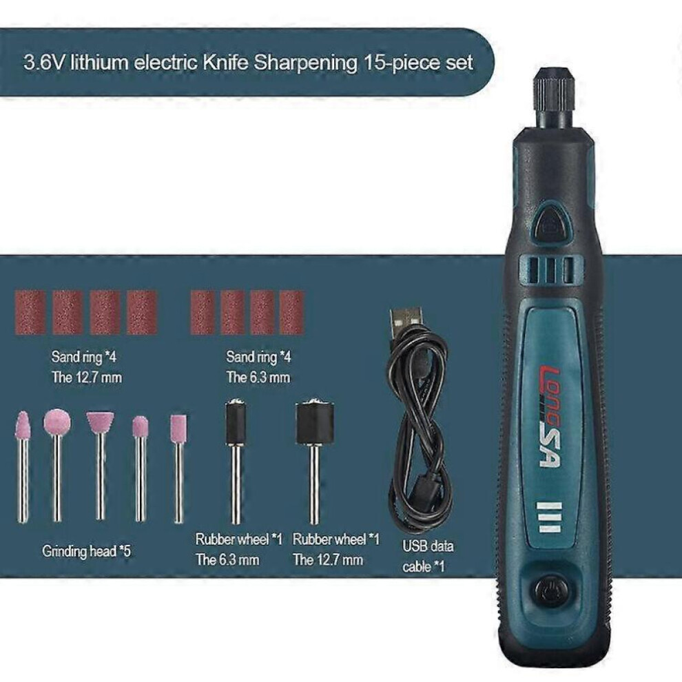 5000-10000-15000R Mini Grinder Engraver Pen Cordless Electric Grinder Set Engraving Grinding Machine Polisher Electric Drill Kit 8472608828256