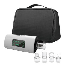Kit de limpeza com ozônio para respirador CPAP, higienizador e desinfetante para ventilador, com conector.