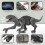 Μεγάλο παιχνίδι δεινοσαύρων για παιδιά, Jurassic Indominus Rex Toys, Μεγάλη φιγούρα δράση 4
