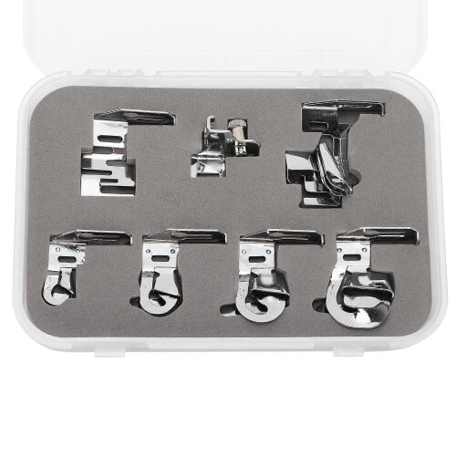 Sewing Machine Kit Easy Curling Edging Seams Sewing Machine Curling Kit for Household 2