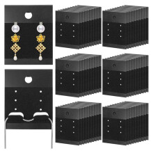 Earring Cards,100Pc Earring Display Cards with Holes Earring Cards for Jewelry Display Cards Earring Card Holder Jewelry