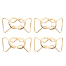8Pairs Golden Alloy Winter Coat Belt Buckles Decorative Waistband DIY