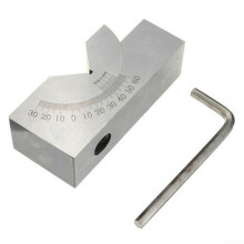 Milling Machine Accessory Adjustable Angle Gauge Precision Grinding 090 Degree Stainless Steel