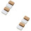 8Packs DIY Blank Cards Small Note Cards Assorted Color for Daily Use 8