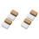 8Packs DIY Blank Cards Small Note Cards Assorted Color for Daily Use 4