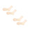4Pcs Durable Wooden Sock Blockers Adjustable Knit Blocking Tool Beige 10
