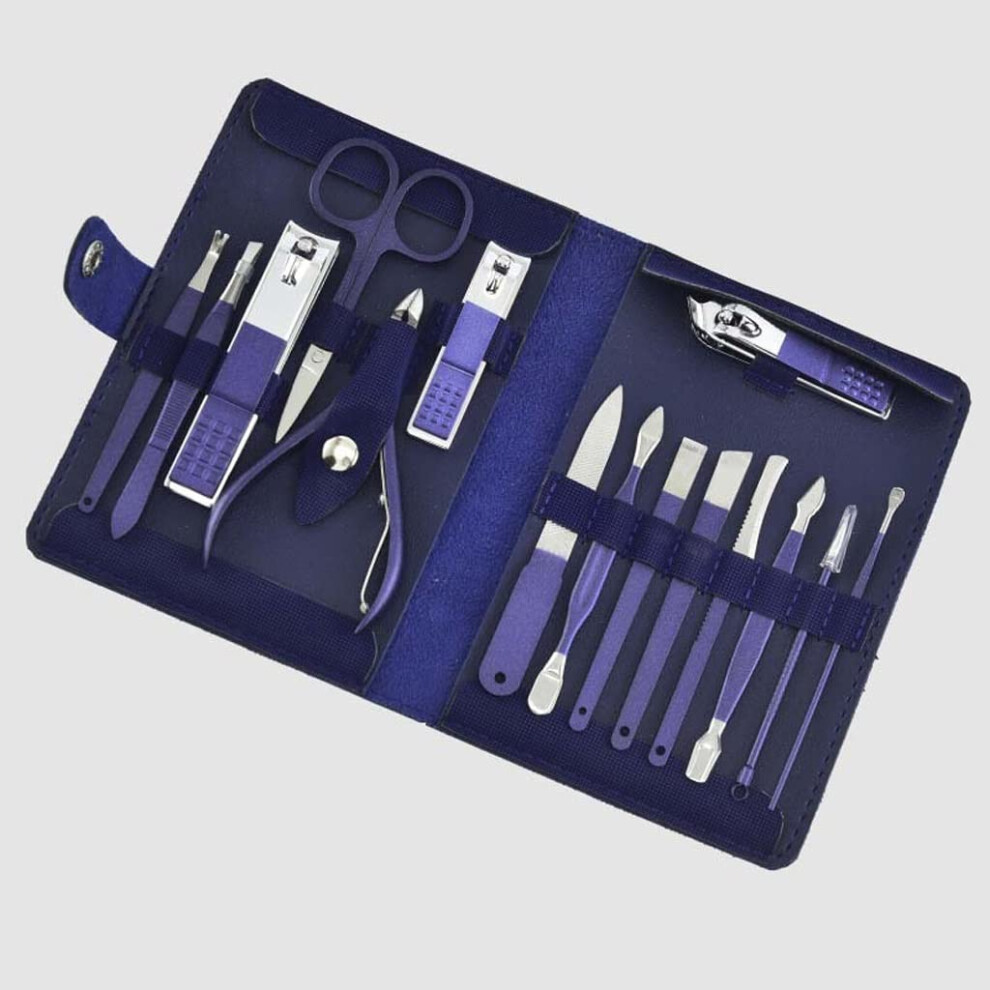 Nail Clipper Set Stainless Steel Manicure and Pedicure Kit with Sharp Blades and Ergonomic Grip