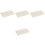 4Pcs Cotton Bread Cloths for Kitchen Dough Baking Beige Design 5