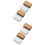 8Packs DIY Blank Cards Small Note Cards Assorted Color for Daily Use 7