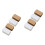 8Packs DIY Blank Cards Small Note Cards Assorted Color for Daily Use 6