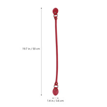 2Pairs Red Crossbody Bag Strap Thickened Replacement Handles