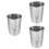 3Pcs Silver Candle Making Melting Pot Durable Aluminum Wax Container 6