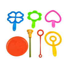 14Pcs Portable Bubble Soap Tools Toy Set