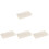 4Pcs Cotton Bread Cloths for Kitchen Dough Baking Beige Design 4