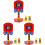 3Sets Durable Basketball Game Toy Early Learning Interactive Kids Play 2