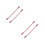 2Pairs Red Crossbody Bag Strap Thickened Replacement Handles 4