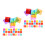 224Pcs Multi Colored Cellophane Wraps for Crafting and Decorative Use 4