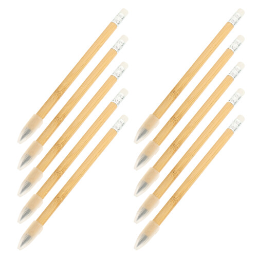 40Pcs Eco Bamboo Art Pencils Reusable Inkless for Drawing