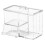 2Pièces Coffret Transparent Pour Cotons Protection Anti-Humidité 1
