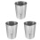 3Pcs Silver Candle Making Melting Pot Durable Aluminum Wax Container 2