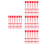 4000Pcs Dark Red Fire Extinguisher Lock Pin Seals Plastic Tamper Locks 5