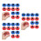 36Pcs Free Sliding Rolling Beads Assorted Colors Foosball Accessories 6