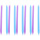10Pcs DIY Resin Mixing Sticks Plastic Stirring Tools Assorted Colors 10