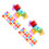 224Pcs Multi Colored Cellophane Wraps for Crafting and Decorative Use 5
