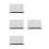 240Pcs Silver Metal Shutter Louvers Repair Kit Easy Installation 10