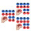 36Pcs Free Sliding Rolling Beads Assorted Colors Foosball Accessories 3