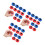 36Pcs Free Sliding Rolling Beads Assorted Colors Foosball Accessories 5
