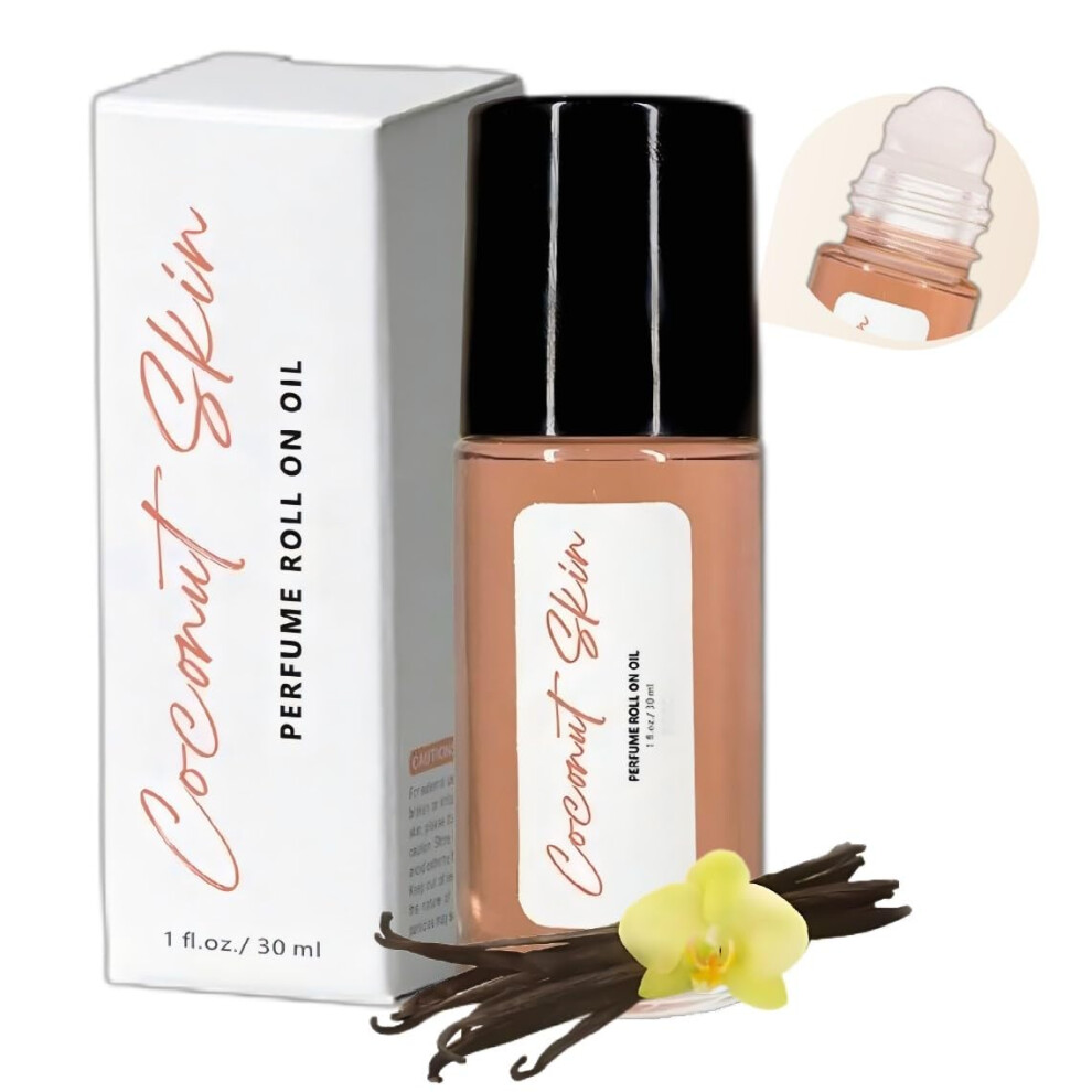 Peach Pheromone Roll On Perfume For Women Vanilla Blend 30Ml Long Lasting Aroma