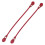 2Pairs Red Crossbody Bag Strap Thickened Replacement Handles 2