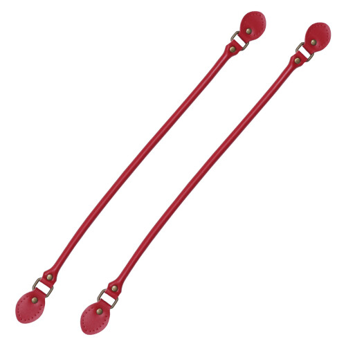 2Pairs Red Crossbody Bag Strap Thickened Replacement Handles 1
