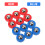 36Pcs Free Sliding Rolling Beads Assorted Colors Foosball Accessories 10