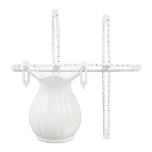 Pottery Thrower Set for Measuring Height and Width, Clay Measuring Gauge Tools Ceramic Clay Tools for Pottery Making