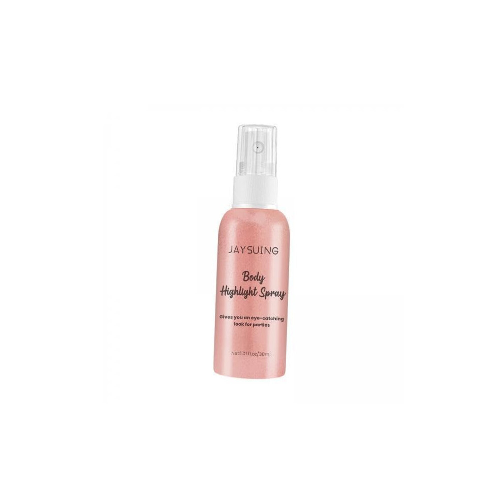 Glitter Spray 4X 30ml Mini Sparkling Body Shimmer for Hair Skin and Clothing Special Occasions