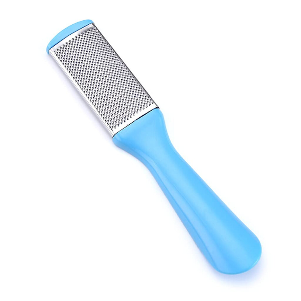 Rechargeable Foot Callus Remover and Manual Foot File with Ergonomic Grip and Stainless Steel Scrubber