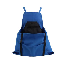 Waterproof Gardening Apron with Pockets, Adjustable Canvas Fruit Picking Bag for Outdoor Harvest