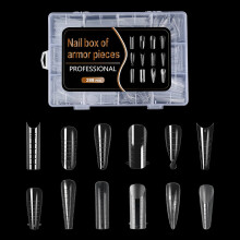 Poly Gel Nail Forms with 12 Shape Options and Scale Lines for Easy Extension Molds Salon or Home Use