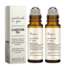 (2pcs) Castor Oil Eye Serum Anti-Wrinkle Remove Dark Circles Eye Bags