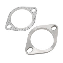 Kit de raccordement flange d’échappement 3 pouces en alliage universel pour tubulure de descente, catalyseur, échappement complet et collec