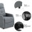 Heating Recliner Sofa Chair 6-Point Massage Armcair w/ Remote Control 10