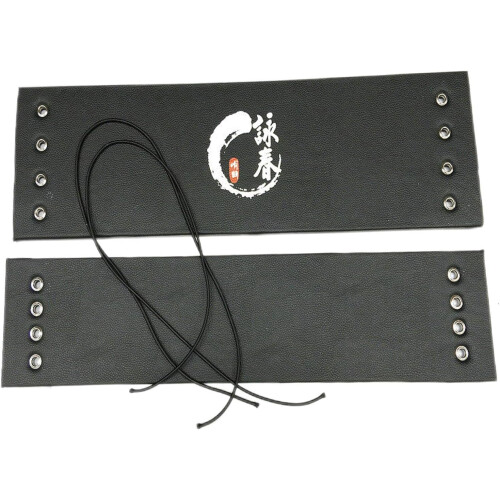 Wooden Dummy Head Pad Elastic Band, 2 Pcs, Black, Different Sizes, Exercise Equipment 2