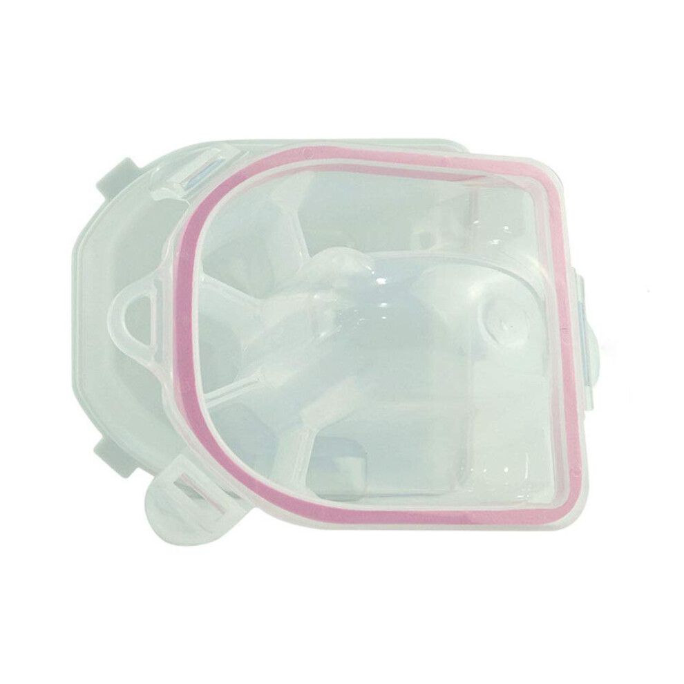 White Manicure Hand Protector With Ergonomic Groove Design And Pp Nail Soaking Bowl For Hand Care