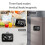 Timer for Kids, Kitchen Timers, Digital Timer for Cooking, Magnetic Countdown Timer for Exercise, Study, Oven Black 8
