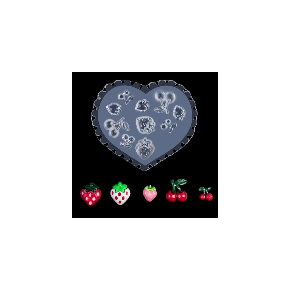 Nail Art Silicone Mold with 3D Rose and Butterfly Designs, Reusable Stamping Template for Manicure