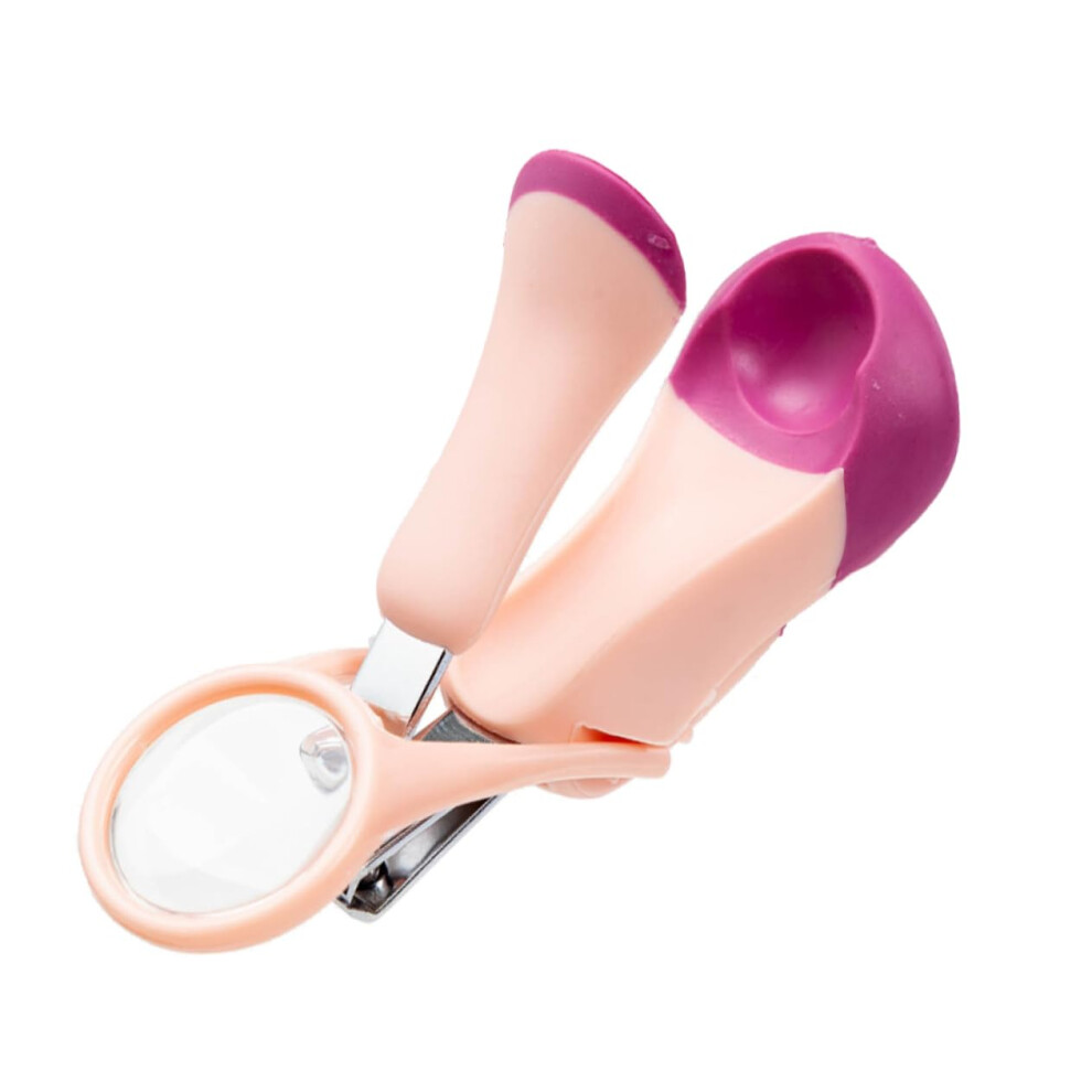 Magnifying Nail Clipper with Builtin Glass, Precision Stainless Steel Blades for Fingernails and Toenails